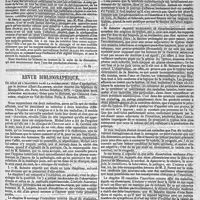 0111 - Page 107 - Travaux académiques. Société de chirurgie. [G. D.]. / Revue bibliographique. Du rôle de l'inanition dans la pathologie ; thèse d'agrégation, par le docteur Albert Balestre... Paris, Adrien Delahaye, 1875. - Quelques mots d'hygiène militaire ; thèse pour le doctorat, par Clément Carrière... Paris, A. Parent, 1875