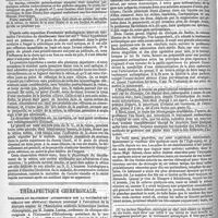 0190 - Page 186 - Ophthalmologie. Décollement de la rétine avec double pédicule ; grain de plomb dans le globe oculaire (Examen histologique), par F. Poncet... / Thérapeutique chirurgicale. Influence du traitement antiseptique sur la salubrité générale des hôpitaux ; discours prononcé à l'ouverture de la dernière session de l'Association médicale britannique (section chirurgicale), par M. Joseph Lister... Traduit par Mlle Alice Vickery... Suite et fin. - Voir le n° 14