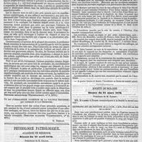 0193 - Page 189 - Revue des journaux de médecine. Journaux allemands. Considérations sur la syphilis ; par le docteur Boeck... / Un cas d'endocardite ulcéreuse de la valvule tricuspide ; par Lehmann et van Deventer. [E. Ricklin]. / Physiologie pathologique. Académie de médecine. / Société de biologie