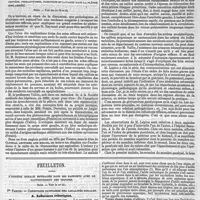 0197 - Page 193 - Revue générale. De quelques accidents graves qui peuvent survenir au cours ou à la suite d'opérations pratiquées sue la plèvre (thoracentèse, thoracotomie, injections et lavages dans la plèvre enflammée). Suite. - Voir les n°s 10 et 13. / Feuilleton. L'hygiène rurale envisagée dans ses rapports avec le cantonnement des troupes. Suite. - Voir le n° 15. Ire Partie. - Conditions sanitaires des localités rurales. A. Influences telluriques