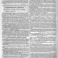 0618 - Page 614 - Thérapeutique médicale. Un cas de tétanos traumatique traité et guéri avec l'hydrate de chloral et le jaborandi ; quelques considérations cliniques sur ces médicaments ; par le docteur Jean Ferrini... (A suivre.). / Correspondance médicale. Tatouage de la cornée ; par M. L. de Wecker. / Revue des journaux de médecine. Journaux espagnols. Opérations pour remédier à l'ectropion cicatriciel, suite de pustule maligne ; par le docteur J. Santos Fernandez. / Résection cunéiforme d'une portion du tibia pour remédier à une consolidation vicieuse à la suite d'une fracture ; par le docteur Luiz Munoz... / Etranglement du col utérin, par un pessaire ; par le docteur Martin Castello