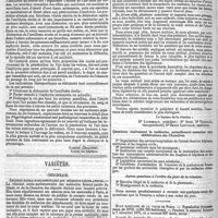 0624 - Page 620 - Bibliographie. Clinical Studies (études cliniques) ; par sir John Rose Cormack... Suite et fin. - Voir le numéro précédent. [Gaston Decaisne...]. / Variétés. Chronique. / État sanitaire de la ville de Paris. - Population (recensement de 1872) : 1,851,792 habitants