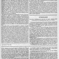 0627 - Page 623 - Revue hebdomadaire. Projet de loi relatif à l'organisation des services hospitaliers de l'armée. / Gynécologie. Note sur l'indépendance relative qui peut exister entre l'ovulation et la mestruation ; par M. de Sinéty. / Feuilleton. Historique de l'anthropologie. Première période : l'antiquité. Suite. - Voir le numéro précédent