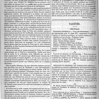 0312 - Page 308 - Bibliographie. Guide pratique des goutteux et des rhumatisants ; par le docteur Reveillé-Parise ; édition entièrement refondue, par le docteur Ed. Carrière. [Durand Fardel]. / Variétés. Chronique. / Etat sanitaire de la ville de Paris. Population (recensement de 1876) : 1,988,806 habitants