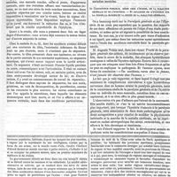 0023 - Page 21 - Clinique chirurgicale. Symptomatologie et anatomie pathologique de la tumeur blanche du genou ; ankylose de l'articulation ou amputation de la cuisse. Conférence de M. le docteur Nicaise, à l'hôpital Laënnec, recueillie par M. Varèle et revue par le professeur. / Neurologie. Note sur les rapports de la paralysie générale et de l'hystérie, par le docteur E. Régis... / Feuilleton. II. Chinese customs medical Reports (Comptes rendus médicaux des douanes chinoises), par le docteur Max. Durand-Fardel. Continuation du tableau politique et social de la Chine. - Système particulier de centralisation et de décentralisation. - Causes de la résistance à l'acceptation des idées occidentales