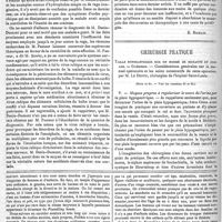 0324 - Page 322 - Académie de médecine. - Rapport de M. Bouley sur une observation de M. Denis-Dumont, intitulée : cas de rage confirmée. Guérison. [E. Ricklin]. / Chirurgie pratique. Taille hypogastrique sur un homme de soixante et onze ans. - Guérison. - Considérations générales sur le manuel opératoire et les soins consécutifs de cette opération, par M. Le Dentu... (Suite et fin. - Voir les numéros 24 et 25.). / Feuilleton. VI. - Chinese customs medical Reports (Comptes-rendus médicaux des douanes chinoises), par le docteur Max. Durand-Fardel. Le refuge des vieilles femmes (Old women houses). - Le refuge des vieux hommes (Old men houses). - L'asile des enfants trouvés (Foundling houses). (A suivre.)