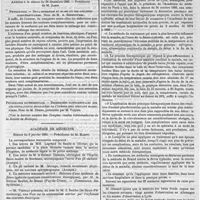 0023 - Page 19 - Travaux académiques. Académie des sciences. / Académie de médecine