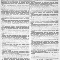 0423 - Page 419 - Congrès scientifiques. Association française pour l'avancement des sciences. Douzième session. Congrès de Rouen. [Picqué]. (A suivre.). / Travaux académiques. Académie de médecine