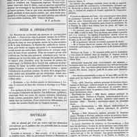0147 - Page 143 - Bulletin. Académie de médecine : Le somnambulisme au point de vue médico-légal. - L'inspectorat des eaux minérales. [Dr F. de Ranse]. / Notes & informations. Le bulletin de la Société des médecins et naturalistes de Jassy. / Epidémies. [R. F. D.]. / Nouvelles. Avis. / Facultés de médecine. / Faculté de médecine de Paris. / Hôpitaux de Paris. / Association française pour l'avancement des sciences. / La salle d'honneur de l'hôpital du Val-de-Grace