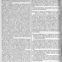 0012 - Page 8 - Revue bibliographique. Etude comparée sur l'enseignement actuel de l'hygiène dans les Facultés de médecine en Europe, par M. Wolf Loewenthal. - Paris, 1887, librairie H. Le Soudier. [Dr Paul Fabre...]. / Des lipomes intra-musculaires, par M. J. Ribet. Thèse de Paris, 1886. / Contribution à l'étude des symptômes du mal de Pott au début, par M. Imberdis. - Thèse de Paris, 1886. / Quelques considérations sur l'arthrotomie appliquée au traitement des arthrites fongueuses du genou et du coude et sur son manuel opératoire, par M. A. Fuzerot, - Thèse de Paris, 1886. / La périostite et l'ostéopériostite consécutive à la fièvre typhoïde, par M. L. Bourgeois. - Thèse de Paris, 1887