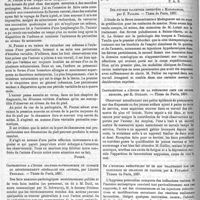 0072 - Page 68 - Revue bibliographie. De la périostite ostéoplastique de métatarsiens à la suite des marches, par M. Pauzat... (Extrait des Archives de médecine militaire, novembre 1887.). [Picqué]. / Contribution à l'étude anatomo-pathologique et clinique du rétrécissement généralisé des artères, par Léonce Prioleau. - Thèse de Paris, 1887. [F. A. S.]. / Des fièvres palustres observées à Madagascar, par F. Pallier. - Thèse de Paris, 1887. / Contribution à l'étude de la pneumonie chez les jeunes recrues, par E. Guillot. - Thèse de Paris, 1887. / De l'hygroma prérotulien et de son traitement par les injections de chlorure de calcium, par A. Favardin. - Thèses de Paris, 1887