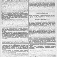 0211 - Page 209 - Clinique des maladies du système nerveux. Des spasmes rythmiques hystériques. - Leçons cliniques de M. le professeur Pitres à l'hôpital Saint-André à l'hôpital Saint-André (de Bordeaux). Suite. - Voir les numéros 12, 13, 16 et 17. (A suivre.). / Revue générale. Nature parasitaire de l'anthraco-furonculose ; son traitement, par M. Pierre Sebileau... Suite et fin - Voir les numéros 16 et 17. / Feuilleton. Etudes de médecine militaire. Suite et fin. - Voir les numéros 16 et 17