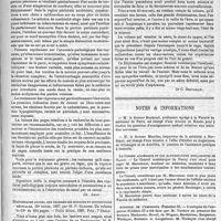 0325 - Page 323 - Revue bibliographique. Ruptures de l'urèthre chez l'homme et leur traitement, par M. le docteur A. Etienne... - O. Doin..., Paris, 1887. [Ch. Amat]. / Dictionnaire annuel des progrès des sciences et institutions médicales, 23e année, 1887, par M. P. Garnier... - Félix Alcan, 1888... [Dr C. Delvaille]. / Notes & Informations. / Le conseil académique et les Manifestations boulangistes de Nancy. / Autopsie de l'empereur Frédéric III