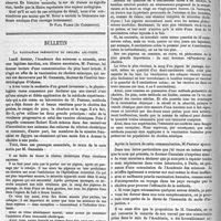 0410 - Page 408 - Bibliographie. Traité pratique des maladies des pays chauds : maladies des systèmes lymphatique et cutané. - Parasites. - Animaux nuisibles, par M. le docteur Fernand Roux... - Paris, G. Steinheil... 1888. [Dr Paul Fabre...]. / Bulletin. La vaccination préventive du choléra asiatique