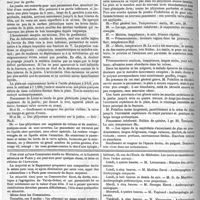 0524 - Page 520 - Recueil de faits cliniques. Note sur deux cas de pseudo-rhumatisme infectieux d'origine traumatique, par M. H. Legrand... / Feuilleton. Etudes de médecine militaire. Suite et fin. - Voir les numéros 42 et 43. [Dr A. Chassagne]. / Ecole d'anthropologie. / Conférences d'histoire naturelle médicale