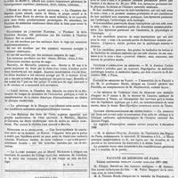 0591 - Page 587 - Notes & Informations. Inspecteurs généraux de l'enseignement supérieur. / L'Ecole du service de santé militaire. / Statistique de l'institut Pasteur. / Etiologie de la scarlatine. [R. F. D.]. / Nouvelles. Bourses de doctorat. / Concours d'agrégation de médecine. / Faculté de médecine de Nancy. / Clinique ophthalmologique des quinze-vingts. / Faculté de médecine de Paris