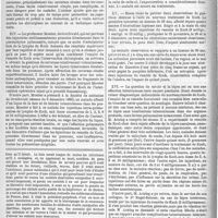 0018 - Page 18 - Revue de thérapeutique. Le remède de Koch dans le traitement des affections tuberculeuses. (Suite). [E. Ricklin] / Feuilleton. M. Baillarger. [Dr A. Dureau] / Paroles prononcées sur la tombe de M. Baillarger, le 4 janvier 1891 par M. le Dr Blanche...