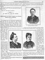 Mme Madeleine Gebelin-Brès (Paris) / Mme Rose Mouton-Perrée-Raimond (Paris) / Mlle Anna Kuhnow (Leip [...]