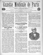 M. le Dr Th. Roussel - Gazette médicale de Paris : journal de médecine et des sciences accessoires