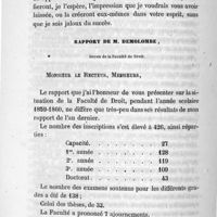 0022 - Page 22 - Rapport de M. Demolombe, doyen de la Faculté de droit