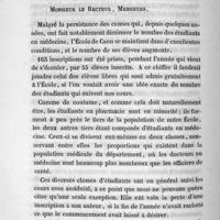 0052 - Page 52 - Rapport de M. Vastel, directeur de l'Ecole de médecine et de pharmacie
