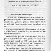 0008 - Page 8 - Paroles d'adieu prononcées au nom de la société d'agriculture de Seine-et-Oise par M. Richard de Jouvance