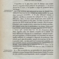 0004 - Page 2 - Plan d'un cours de clinique. 1er. Manière de faire un cours de clinique / 2. Qualités d'un professeur de clinique