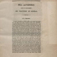 0003 - Page 3 - Des appareils pour le traitement des fractures en général. I. Exposition