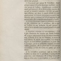 0014 - Page 14 - 1° L'acromiale / 2° L'artère thoracique longue ou mammaire externe / 3° Scapulaire commune ou sous-scapulaire / 4° La circonflexe postérieure