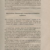 0009 - Page 9 - Observations d'hémorragies traumatiques secondaires capillaires
