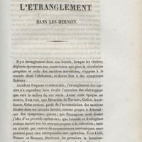 0003 - Page 3 - De l'étranglement dans les hernies