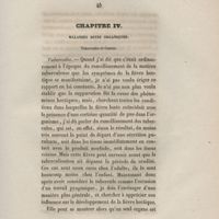 0045 - Page 45 - Chapitre IV. Maladies dites organiques. Tubercules et cancer. Tubercules