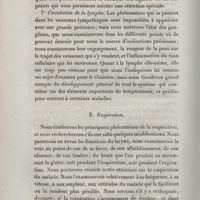 0028 - Page 26 - 7° Circulation de la lymphe / B. Respiration