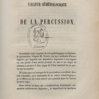 0003 - Page 1 - Valeur séméiologique de la percussion