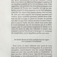 0122 - Page 122 - Des tumeurs fibreuses de l'utérus envisagées dans leur rapport avec la grossesse et l'accouchement