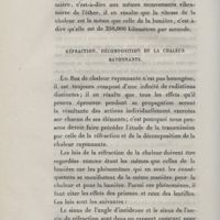 0016 - Page 12 - Réfraction, décomposition de la chaleur rayonnante