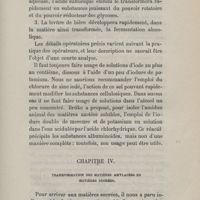 0037 - Page 37 - Chapitre IV. Transformation des matières amylacées en matières sucrées