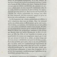 0187 - Page 179 - Modifications pathologiques des endothéliums