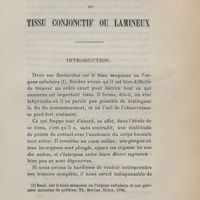 0005 - Page 5 - Anatomie et physiologie du tissu conjonctif ou lamineux. Introduction