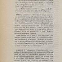0032 - Page 32 - 4. Développement du tissu conjonctif. 1° Fibre lamineuse. A. Théorie de l'allongement de la cellule