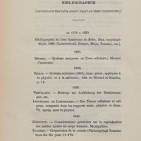 0094 - Page 94 - Bibliographie (principaux travaux ayant trait au tissu conjonctif). De 1719 à 1830 / 1825 / 1835 / 1841