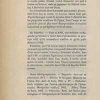 0080 - Page 78 - De l'émétine / Notes bibliographiques