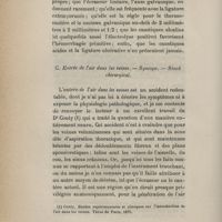0124 - Page 120 - C. Entrée de l'air dans les veines. - Syncope.- Shock chirurgical