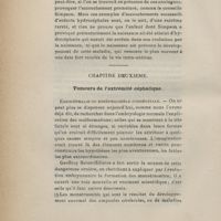 0124 - Page 120 - Chapitre deuxième. Tumeurs de l'extrémité céphalique. Exencéphalie ou encéphalocèle congénitale