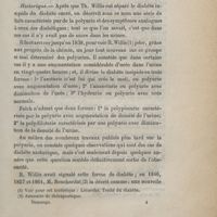 0029 - Page 25 - III. Du diabète azoturique. Historique