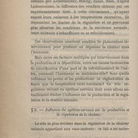 0028 - Page 24 - 2. Influence du système nerveux sur la production et la régulation de la chaleur