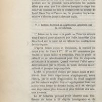 0034 - Page 18 - D. Action du froid en application générale sur la circulation. 1° Action sur le coeur et le pouls