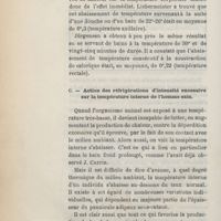 0052 - Page 36 - C. Action des réfrigérations d'intensité excessive sur la température interne de l'homme sain