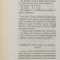 0014 - Page 6 - Considérations physiologiques sur l'excrétion urinaire