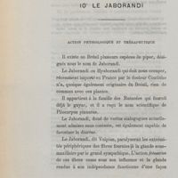 0102 - Page 94 - 10° Le jaborandi. Action physiologique et thérapeutique